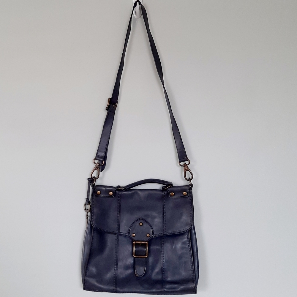 Fossil Vintage Revival Re-issue Satchel Messenger Crossbody Bag
